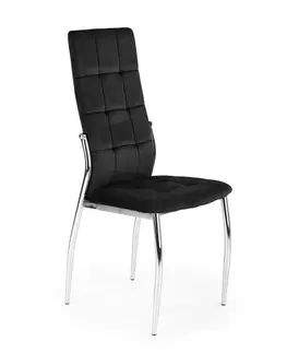 Jedálenské stoličky a kreslá Jedálenská stolička K416 Halmar Čierna
