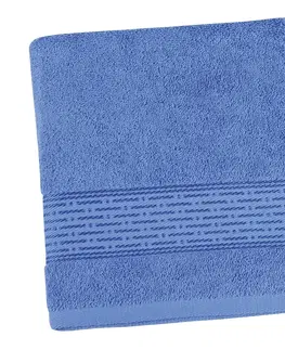 Uteráky Bellatex Froté uterák Kamilka prúžok modrá, 50 x 100 cm