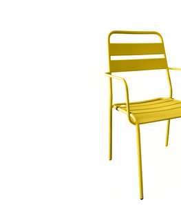 Stoličky Palermo jedálenská stolička žltá