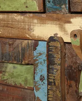 Komody Komoda IOKASTE Dekorhome Recyklované drevo