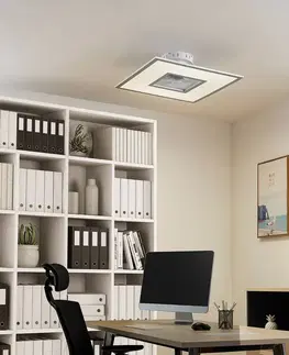 Stropné ventilátory so svetlom Starluna Stropný ventilátor Starluna LED Romea, hranatý, DC, tichý, 60 cm