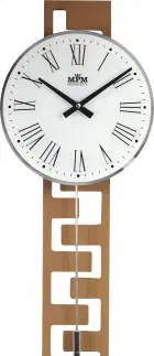 Hodiny Kyvadlové hodiny MPM 3186.53 svetlé drevo, 71cm