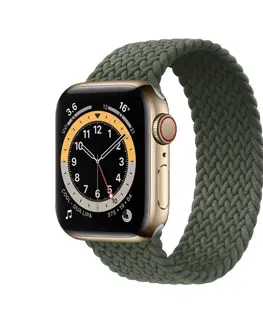 Príslušenstvo k wearables COTEetCI nylónový náramok 148 mm pre Apple Watch 38/40/41 mm, zelený