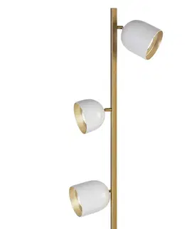 Stojacie lampy Marchetti LED stojacia lampa Dome biela