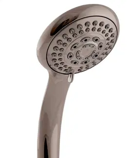 Sprchy a sprchové panely SLEZAK-RAV - Sprchový komplet - metal grey - lesklá, Farba: METAL GREY - lesklá, Povrchová úprava: PVD SK0160-1MGL