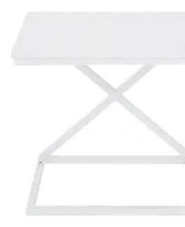 Konferenčné stolíky KONDELA Apia príručný stolík biela