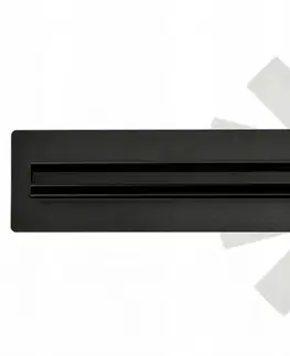Sprchovacie kúty REA - Lineárne odtokový žľab Neo Slim 1000 Pro čierny REA-G8904