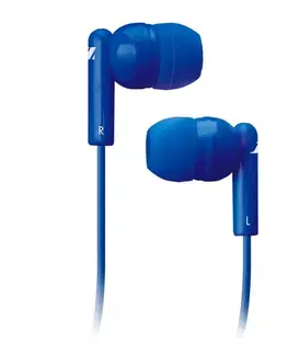 Slúchadlá Music Hero Stereo slúchadlá Tune, jack 3,5 mm, modrá