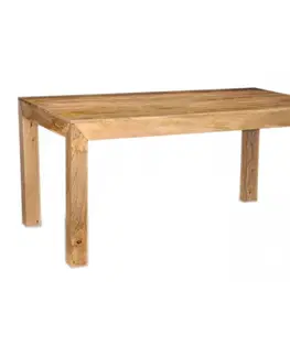 Jedálenské stoly Jedálenský stôl Hina 120x90 z mangového dreva