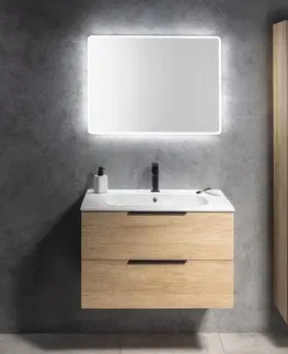 Kúpeľňa SAPHO - CIRASA umývadlová skrinka 59,2x64x46cm, dub Alabama CR601-2222