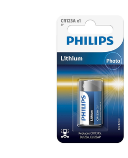 Predlžovacie káble Philips Philips CR123A/01B - Lithiová batéria CR123A MINICELLS 3V 