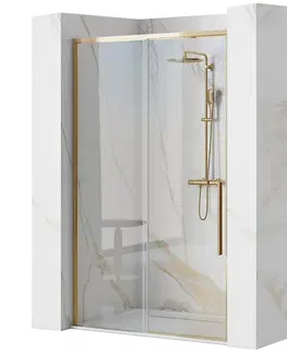 Sprchovacie dvere; priečky Sprchové dvere Solar 120x195 gold Rea K6548