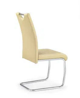 Jedálenské stoličky a kreslá Jedálenská stolička K211 Halmar Sivá