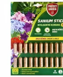 Outdoorové kotlíky Kinekus Prípravok Sanium stick 20ks ku koreňom rastlín SBM