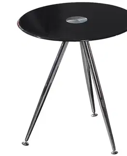 Jedálenské stoly Stolík ufo black tt-559