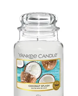 Vonné sviečky a svietniky Vonná sviečka Yankee Candle veľká Coconut splash classic