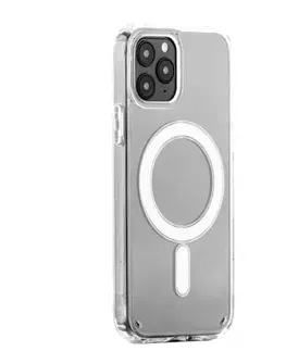 Puzdrá na mobilné telefóny Zadný kryt ER Case Ice Snap s MagSafe pre iPhone 1212 Pro, transparentná ERCSIP12MGCL