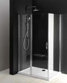 Sprchovacie kúty GELCO ONE Obdĺžnikový sprchovací kút 800x750 číre sklo, GO4880-GO3575 GO4880-GO3575