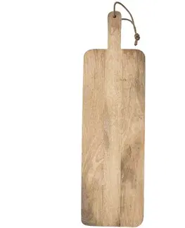 Dosky na krájanie Orion Doštička rukoväť drevo XXL MANGO 100x28 cm