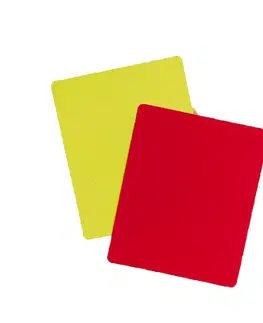 florbal Súprava rozhodcovských kariet žlto-červená