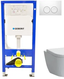 Kúpeľňa GEBERIT DuofixBasic s bielym tlačidlom DELTA21 + WC LAUFEN PRO + SEDADLO 458.103.00.1 21BI LP3