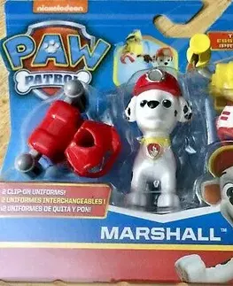 Hračky - rozprávkové figúrky SPIN MASTER - Paw Patrol 2 clip on batohy (mix hrdinov)
