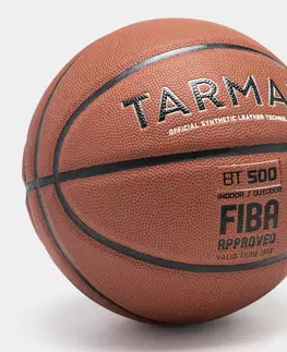 basketbal Basketbalová lopta FIBA BT500 Touch veľkosť 6 oranžová
