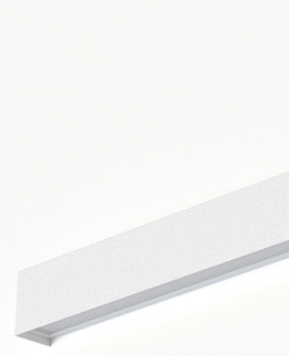 Svietidlá Nástenné svietidlo Nowodvorski 7567 STRAIGHT WALL LED M biela