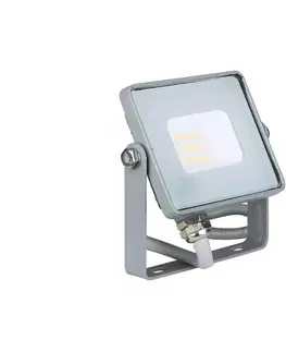 LED osvetlenie  LED Reflektor SAMSUNG CHIP LED/10W/230V IP65 3000K šedá 