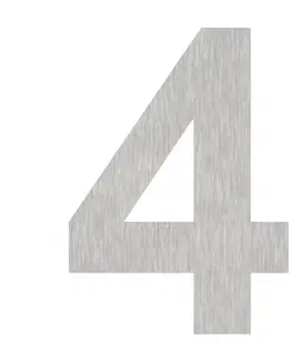 Číslo domu Heibi Čísla domov číslica 4