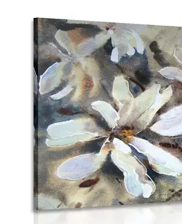 Obrazy kvetov Obraz rozkvitnutý akvarelový strom