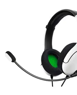 Príslušenstvo k herným konzolám Káblový headset PDP LVL40 pre Xbox One, White 049-015-EU-WH