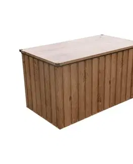 Úložné boxy DURAMAX Záhradný úložný box 134 x 74 cm 71045 - dekor dub