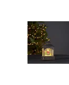 Vianočné dekorácie Eglo Eglo 411233 - LED Vianočná dekorácia VINTER 1xLED/0,064W/3xAA hnedá 