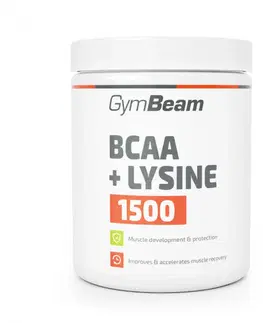 BCAA GymBeam BCAA 1500 + Lysine 300 tab. bez príchute
