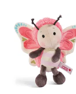 Plyšové hračky NICI - plyš Motýľ 25 cm, ružový
