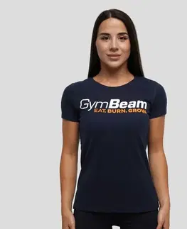 Tričká a tielka GymBeam Dámske tričko Grow Navy  XSXS