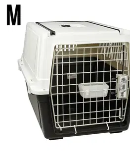 poľovníc Pevný prepravný box pre 1 psa veľkosť M 68 × 49 × 45,5 cm – Norma IATA