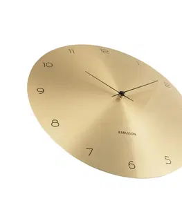 Hodiny Karlsson 5888GD dizajnové nástenné hodiny