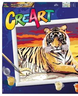Kreatívne a výtvarné hračky RAVENSBURGER - CreArt Majestátny tiger