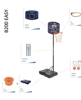 basketbal Doska na basketbalový kôš B200 Easy Space