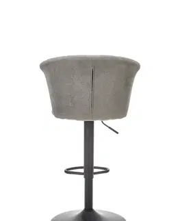 Barové stoličky HALMAR H-104 barová stolička sivá