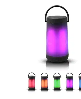 Lampy  LED RGB Stolná lampa s bluetooth reproduktorom 5W/3,7V 