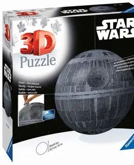 Hračky puzzle RAVENSBURGER - Puzzle-Ball Star Wars: Hviezda smrti 540 dielikov
