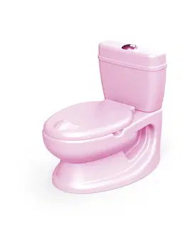 Kúpanie a hygiena Dolu Detská toaleta, ružová