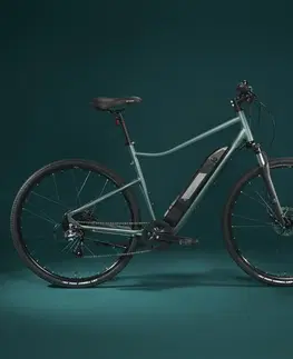 elektrobicykle Elektrický trekingový bicykel Riverside 500 E zelený