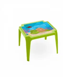 Detské stoly a stoličky Kinekus Stôl detský BABY OCEAN zelený