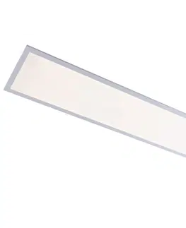 Stropne svietidla Modern LED paneel wit 25x100 cm incl. LED dim to warm RGB - Gees