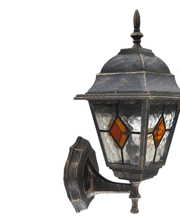 Záhradné lampy Rabalux Rabalux 8182 - Vonkajšie nástenné svietidlo MONACO 1xE27/60W/230V 
