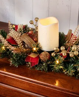Drobné dekorácie a doplnky LED vianočný aranžmán